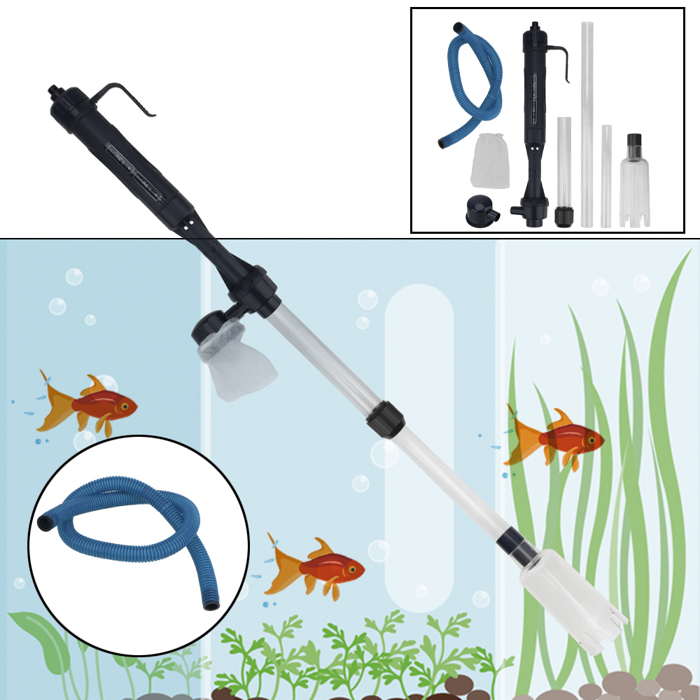 Aquarium Fish House - Bomba elétrica de mudança de água,
