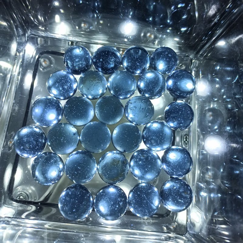 Aquarium Fish Saltwater - Bolas de Vidro Coloridas 14/16/17mm para