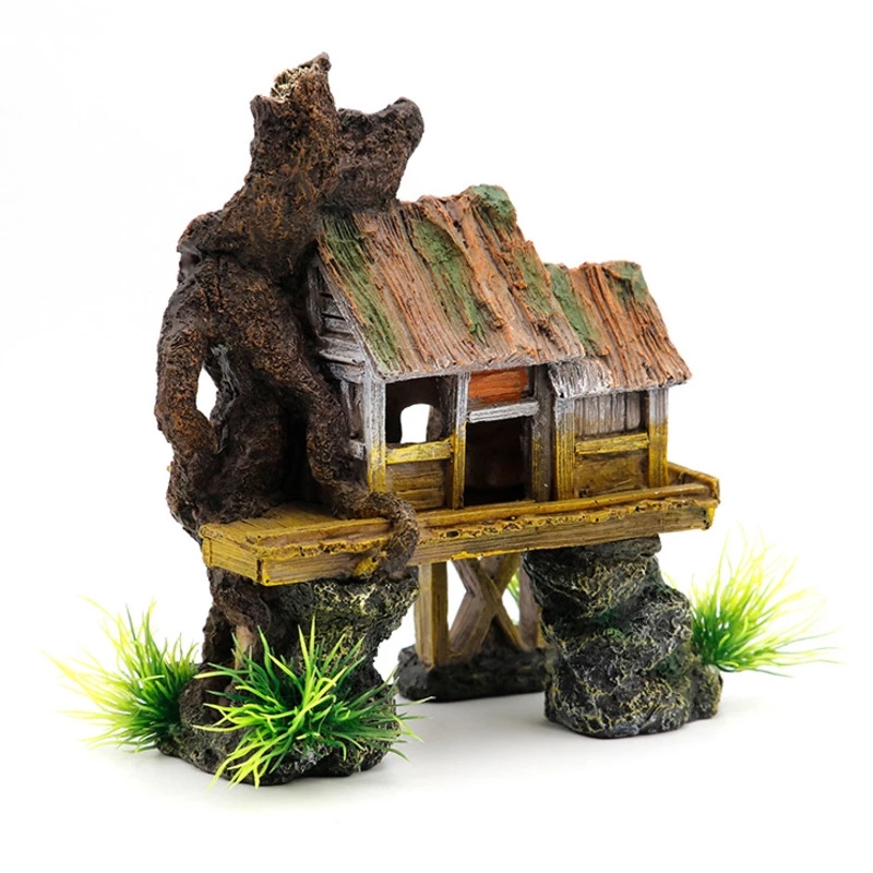 A71z decoração de aquário arti - Aquarium Fish House avaliação e preço