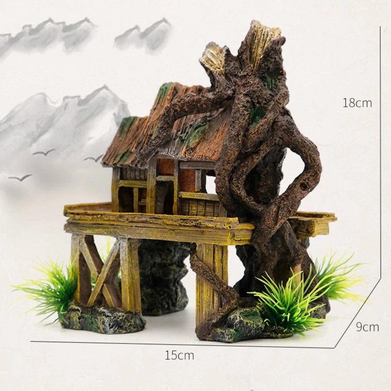 A71z decoração de aquário arti - Aquarium Fish House avaliação e preço