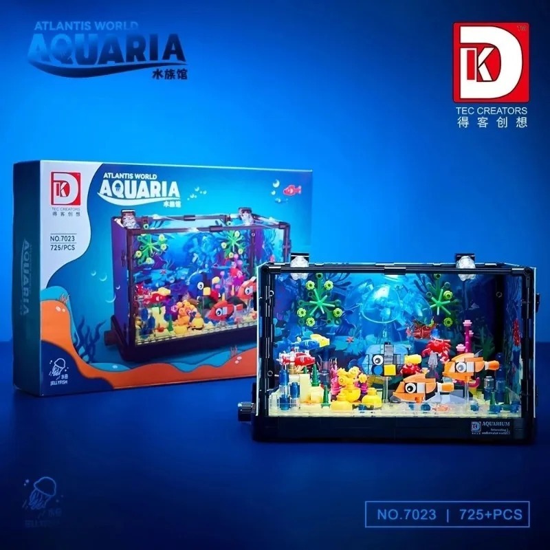 3 Blocos de Montar Quebra-Cabe - Aquarium Fish World avaliação e preço