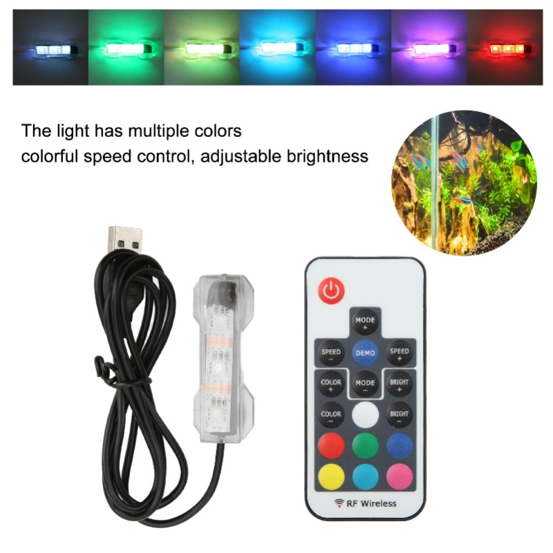 Luz LED para Aquário com Contr - Aquarium Fish Online avaliação e preço