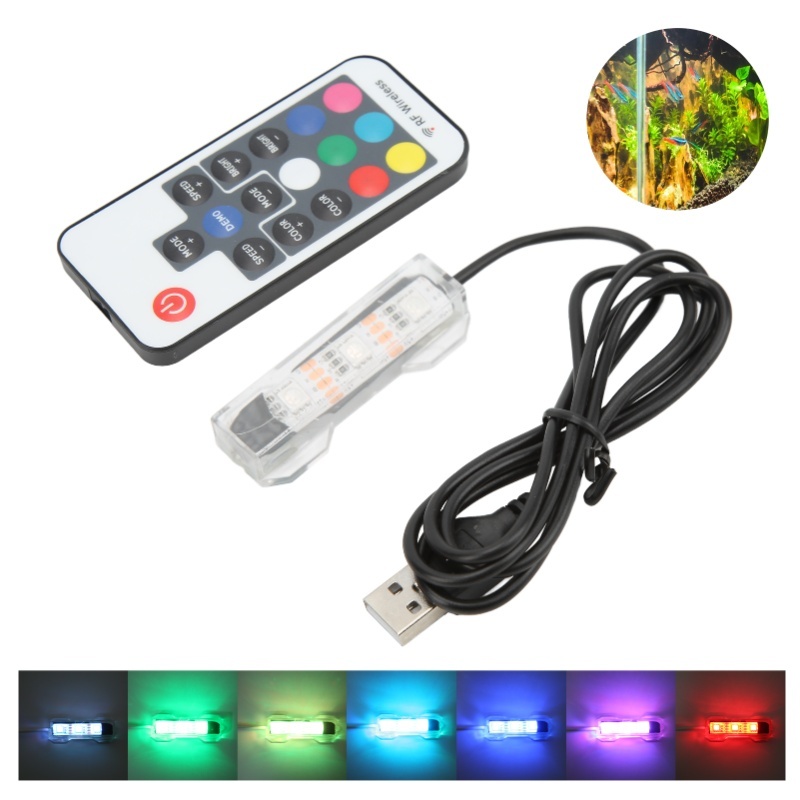Luz LED para Aquário com Contr - Aquarium Fish Online avaliação e preço