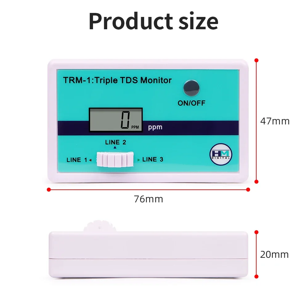 Sm1 único/trm1 medidor triplo  - Aquarium Fish Online avaliação e preço