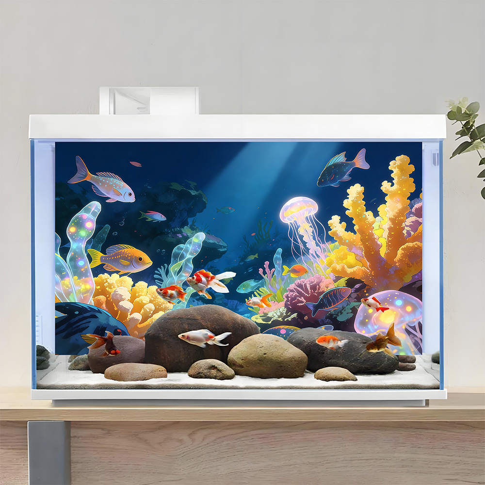 Fundo para aquário, decoração  - Aquarium Fish World avaliação e preço