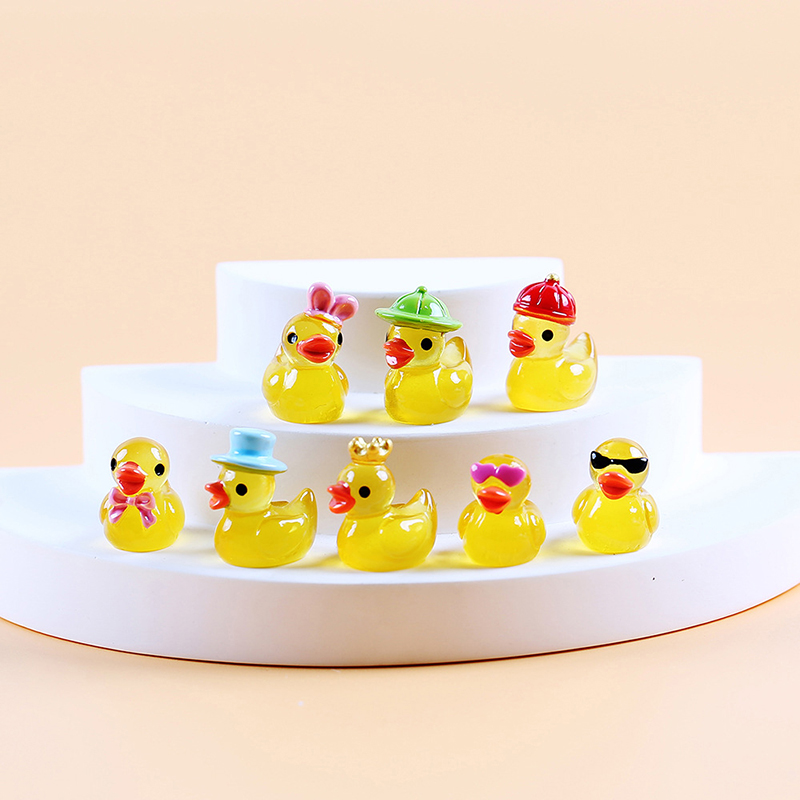 8 peças de mini patinhos amare - Aquarium Fish House avaliação e preço